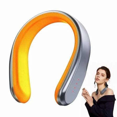 Beat the cold anywhere, anytime! ❄️➡️🔥 Wearable neck heater.